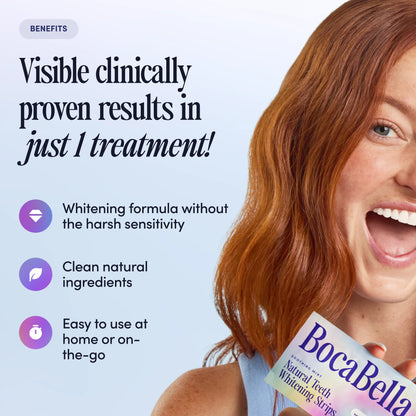 Natural Teeth Whitening Strips