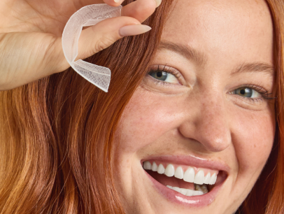 Peeling the backing from the BocaBella U-Wraps