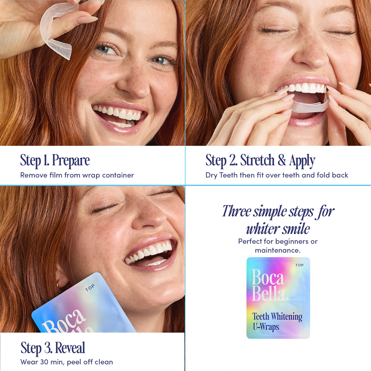 Teeth Whitening U-wraps